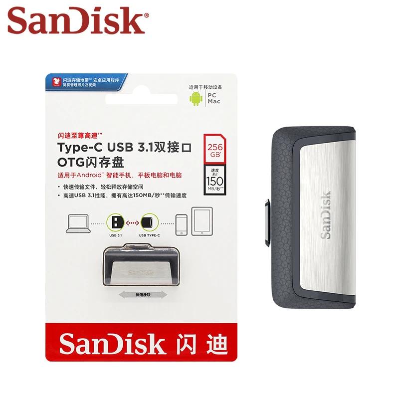 Sandisk  OTG USB ÷ ̺ ޸ ƽ, ͽƮ CŸ OTG USB 3.1 USB ƽ, DC2, 128GB, 64GB, 32GB